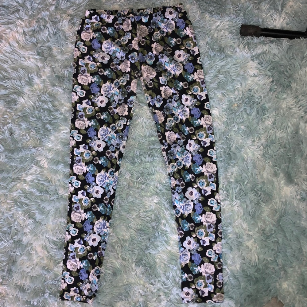 Floral leggings